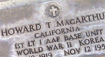 Howard T MacArthur