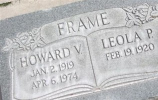 Howard Vincent Frame Howard Vincent Frame