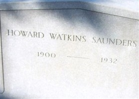 Howard Watkins Saunders, Jr Howard Watkins Saunders, Jr