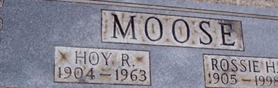 Hoy Ray Moose