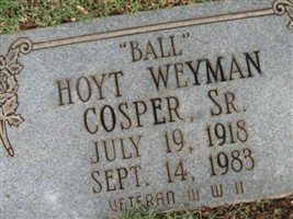 Hoyt Weyman Cosper, Sr Hoyt Weyman Cosper, Sr