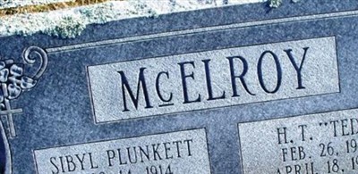 H. T. "Ted" McElroy H. T. "Ted" McElroy