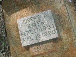 Hubert D. Hayes Hubert D. Hayes