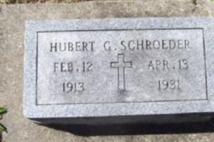 Hubert G Schroeder Hubert G Schroeder
