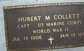 Hubert M. Collett Hubert M. Collett