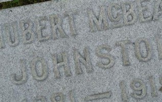 Hubert McBean Johnston Hubert McBean Johnston