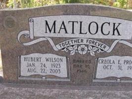 Hubert Wilson Matlock