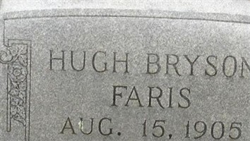Hugh Bryson Faris Hugh Bryson Faris