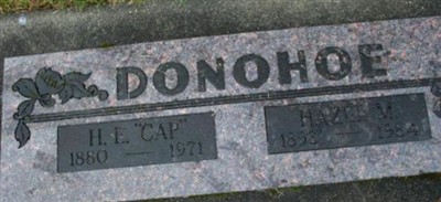 Hugh "H.E." "Cap" Edward Donohoe