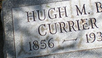 Hugh M B Currier