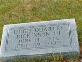 Hugh Quarles Dickinson, III Hugh Quarles Dickinson, III