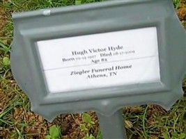 Hugh Victor "Vic" Hyde Hugh Victor "Vic" Hyde