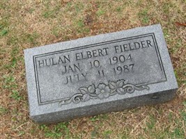 Hulan Elbert Fielder Hulan Elbert Fielder