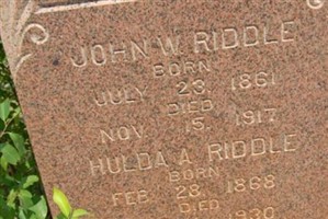 Hulda A. Riddle