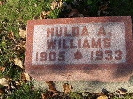 Hulda Anna Michel Williams