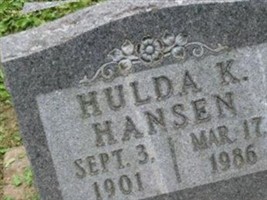 Hulda H Klaenhammer Hansen Hulda H Klaenhammer Hansen