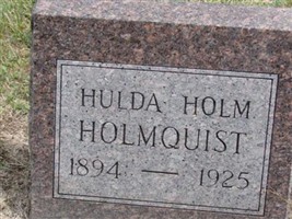 Hulda Holm Holmquist Hulda Holm Holmquist