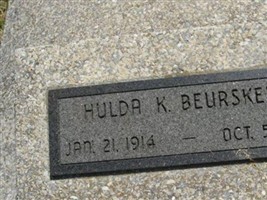 Hulda K. Beurskens Hulda K. Beurskens