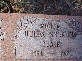 Hulda Kreklow Blair