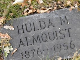 Hulda M. Almquist Hulda M. Almquist
