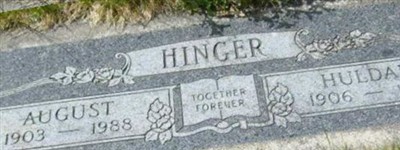 Huldah Hinger Huldah Hinger