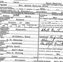 Huldah Tarleton Files Huldah Tarleton Files