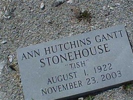 Ann Hutchins ''Tish'' Gantt Stonehouse