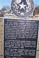 Hutto Lutheran Church Cemetery