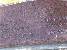 H W. McCue