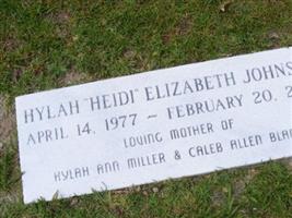 Hylah Elizabeth "Heidi" Johnson