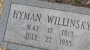 Hyman Willinsky Hyman Willinsky