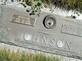 Hyrum Dee Johnson