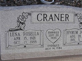 Hyrum Joseph Craner Hyrum Joseph Craner