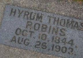 Hyrum Thomas Robins Hyrum Thomas Robins
