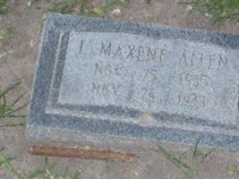 I. Maxene Allen