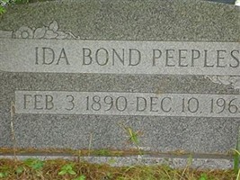 Ida Bond Peeples