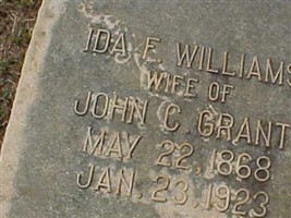 Ida F. Williams Grant Ida F. Williams Grant