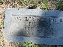 Ida Florence Moore Heiserman Ida Florence Moore Heiserman