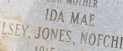 Ida May Hulsey Jones Nofchissey