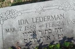 Ida Lederman