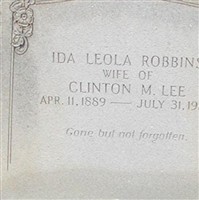 Ida Leola Robbins Lee