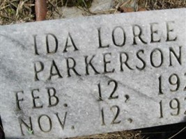 Ida Loree Parkerson Ida Loree Parkerson