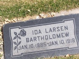 Ida Lorena Larsen Bartholomew Ida Lorena Larsen Bartholomew