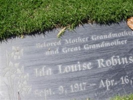 Ida Louise Robinson Ida Louise Robinson