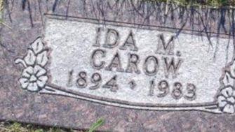 Ida M Carow