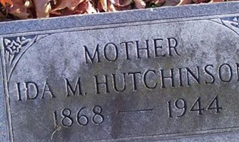 Ida M Scheid Hutchinson