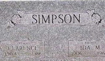 Ida M Simpson