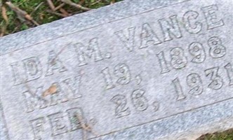 Ida M Vance