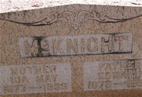 Ida May McKnight Ida May McKnight