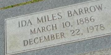 Ida Miles Barrow
